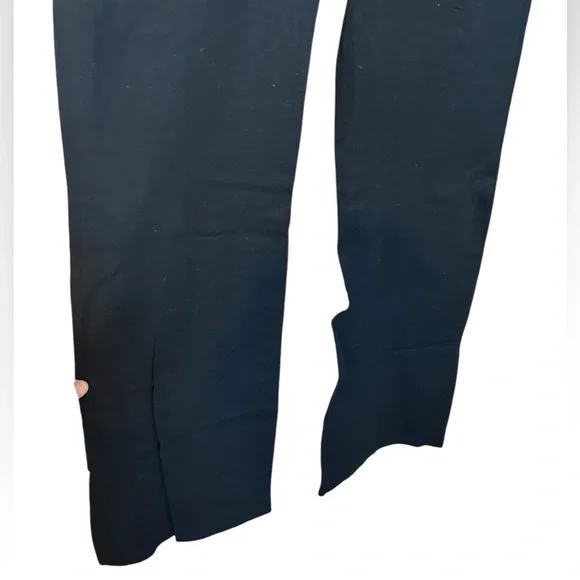 Banana Republic sz 6 The Sloan Fit Pants Flat front  black stretchy - Picture 3 of 12
